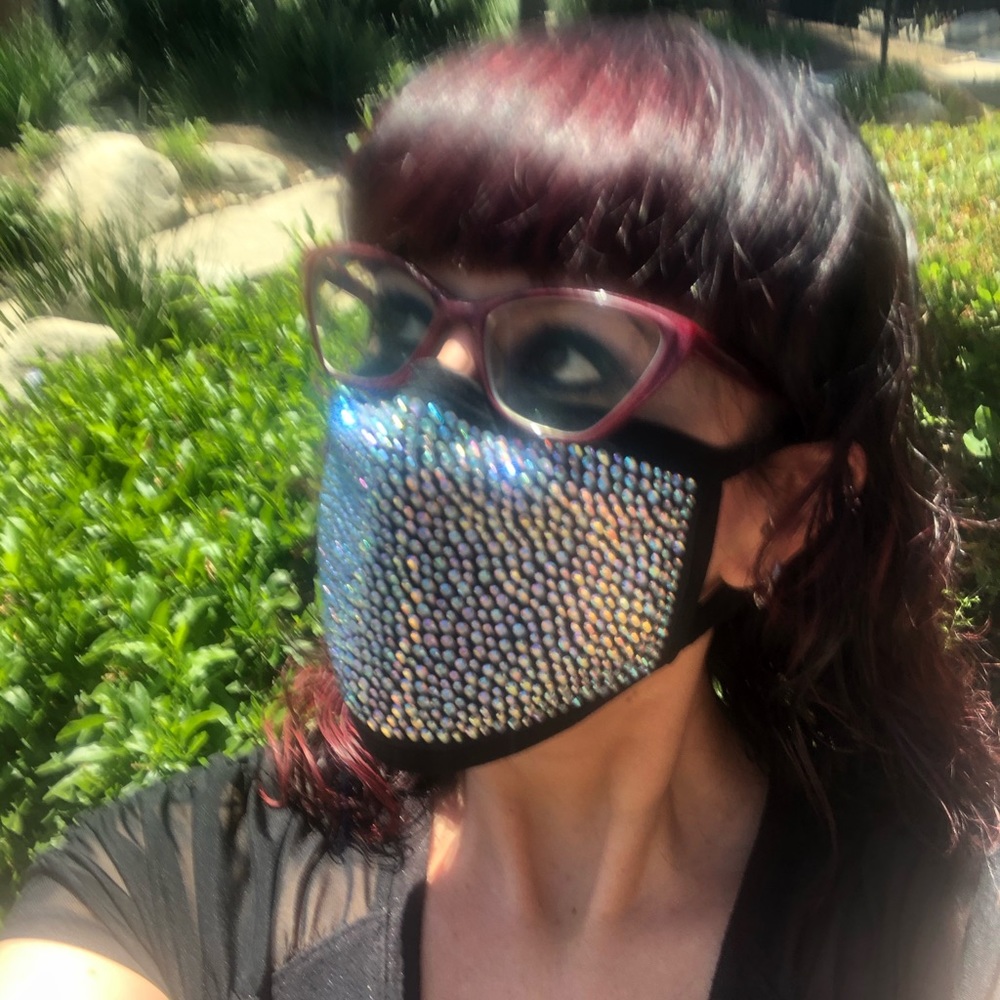 COPY - Face Mask with Rhinestones